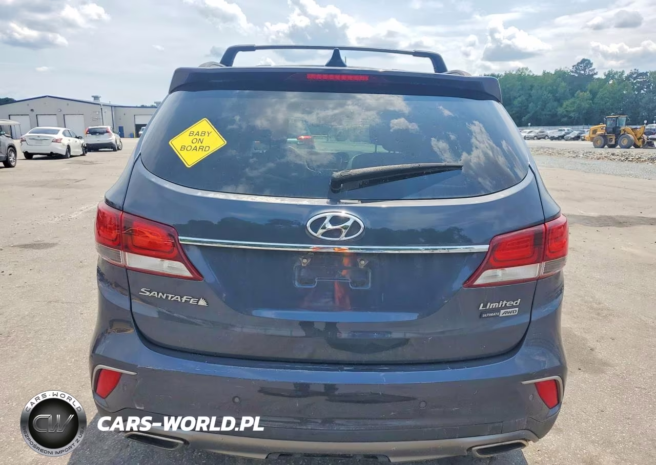 2017 Hyundai Santa Fe Limited Ultimate VIN:KM8SRDHF7HU178132 - 6