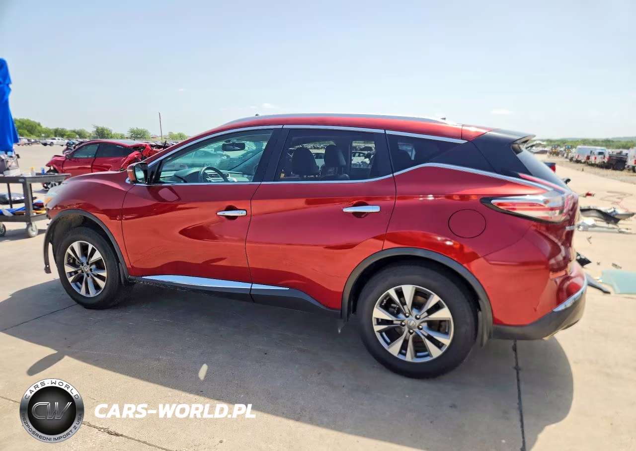 2016 Nissan Murano Sl VIN:5N1AZ2MH6GN131724 - 2