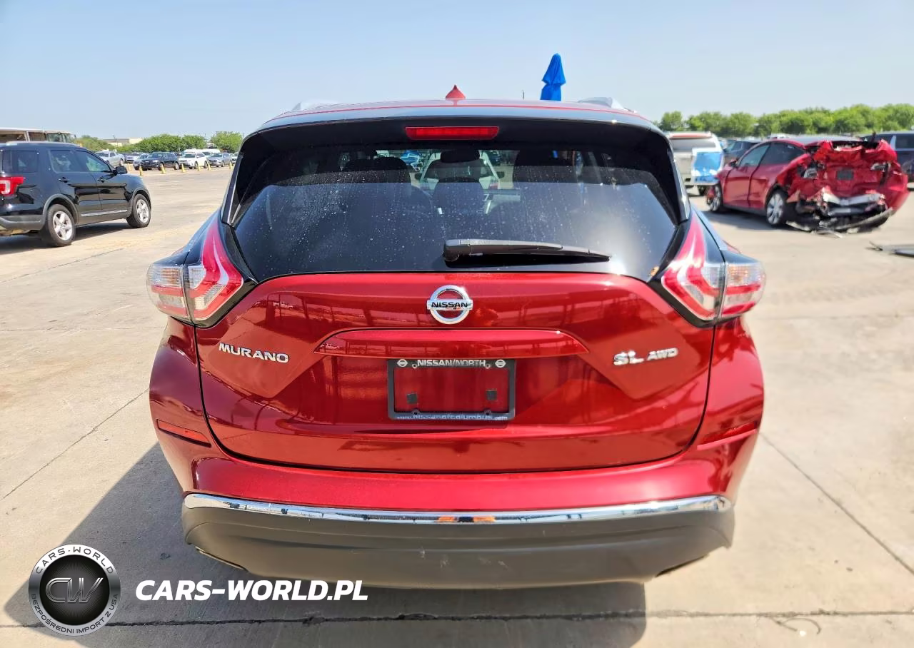 2016 Nissan Murano Sl VIN:5N1AZ2MH6GN131724 - 6