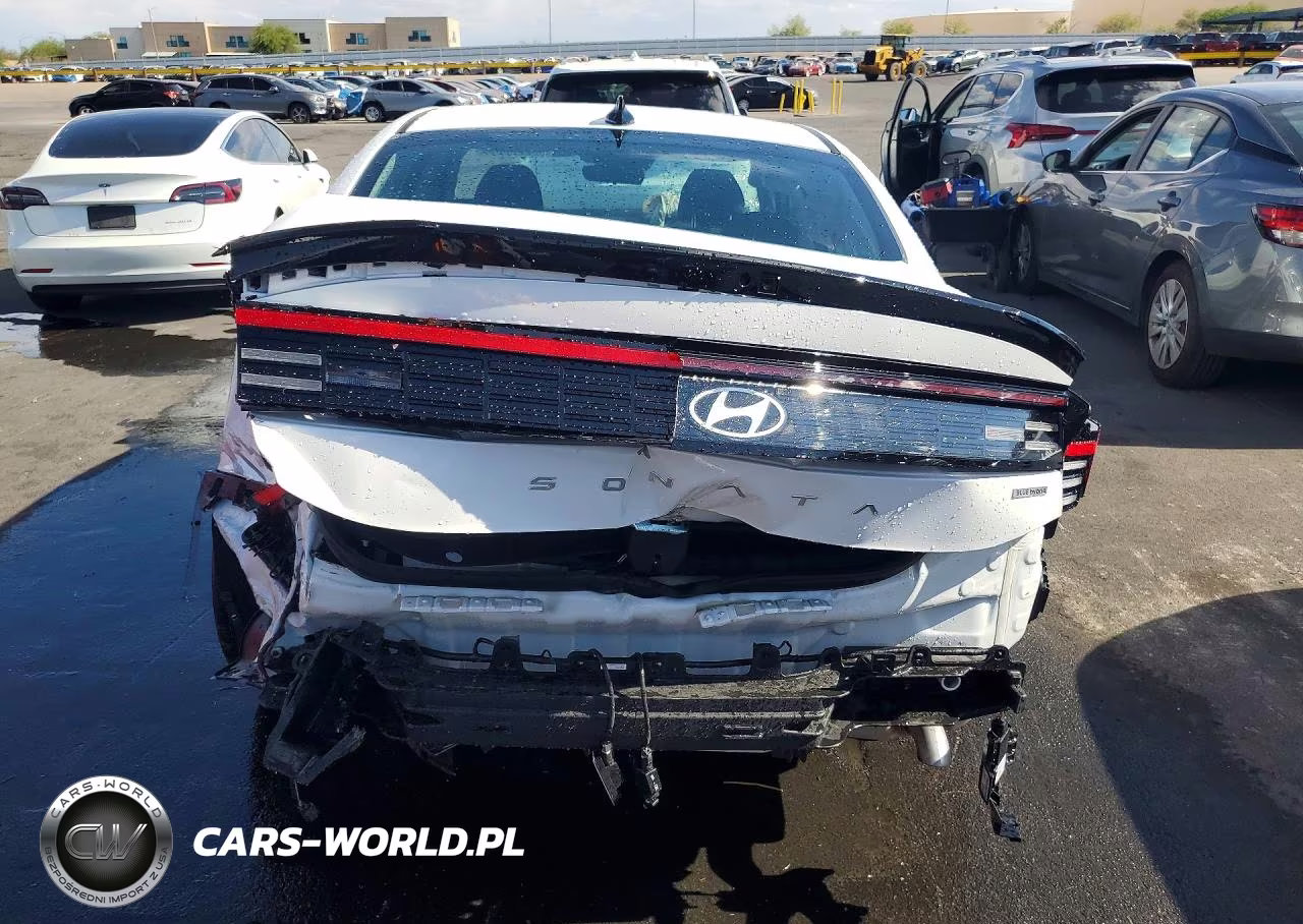 2026 Hyundai Sonata Hybrid Blue VIN:KMHL24JJ8TA154035 - 6