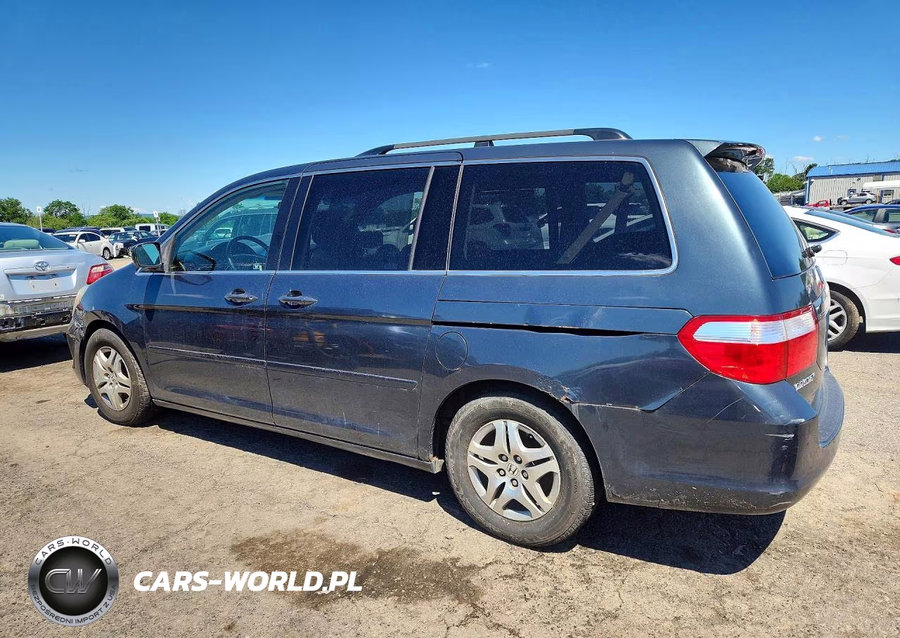 2006 Honda Odyssey Exl VIN:5FNRL38796B027810 - 2