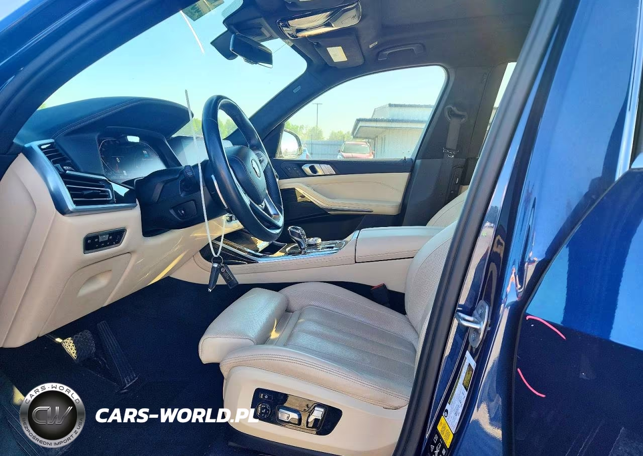 2021 BMW X7 xDrive40I VIN:5UXCW2C09M9H86421 - 7