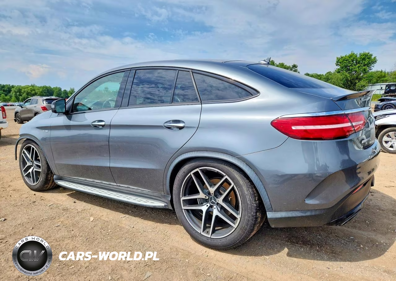 2019 Mercedes-Benz Gle Coupe 43 Amg VIN:4JGED6EB1KA134452 - 2