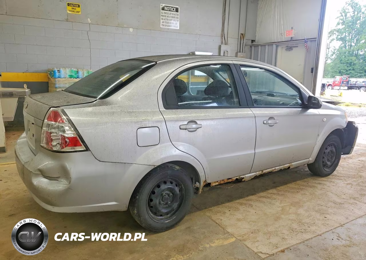 2008 Chevrolet Aveo Base VIN:KL1TD56618B167159 - 3