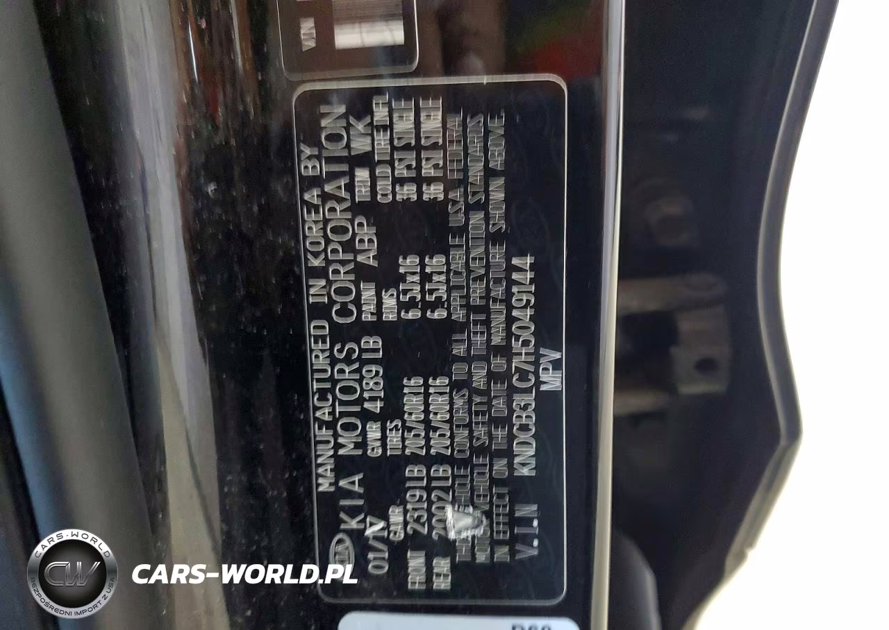2017 Kia Niro Lx VIN:KNDCB3LC7H5049144 - 13