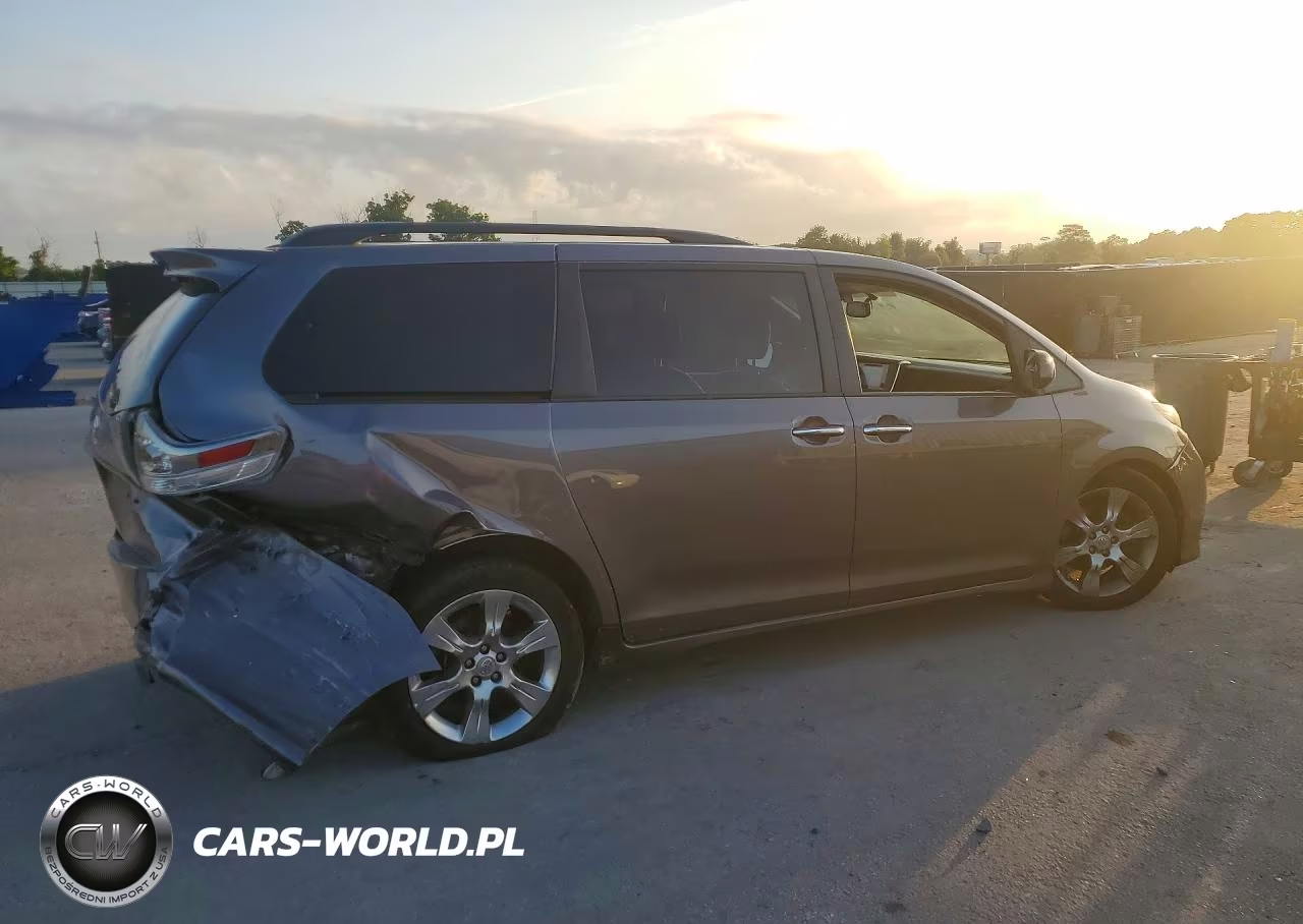 2015 Toyota Sienna Sport VIN:5TDXK3DC4FS552783 - 3