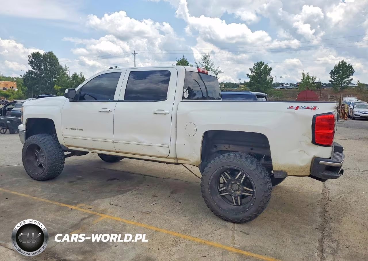 2015 Chevrolet Silverado K1500 Lt VIN:3GCUKREC6FG244033 - 2