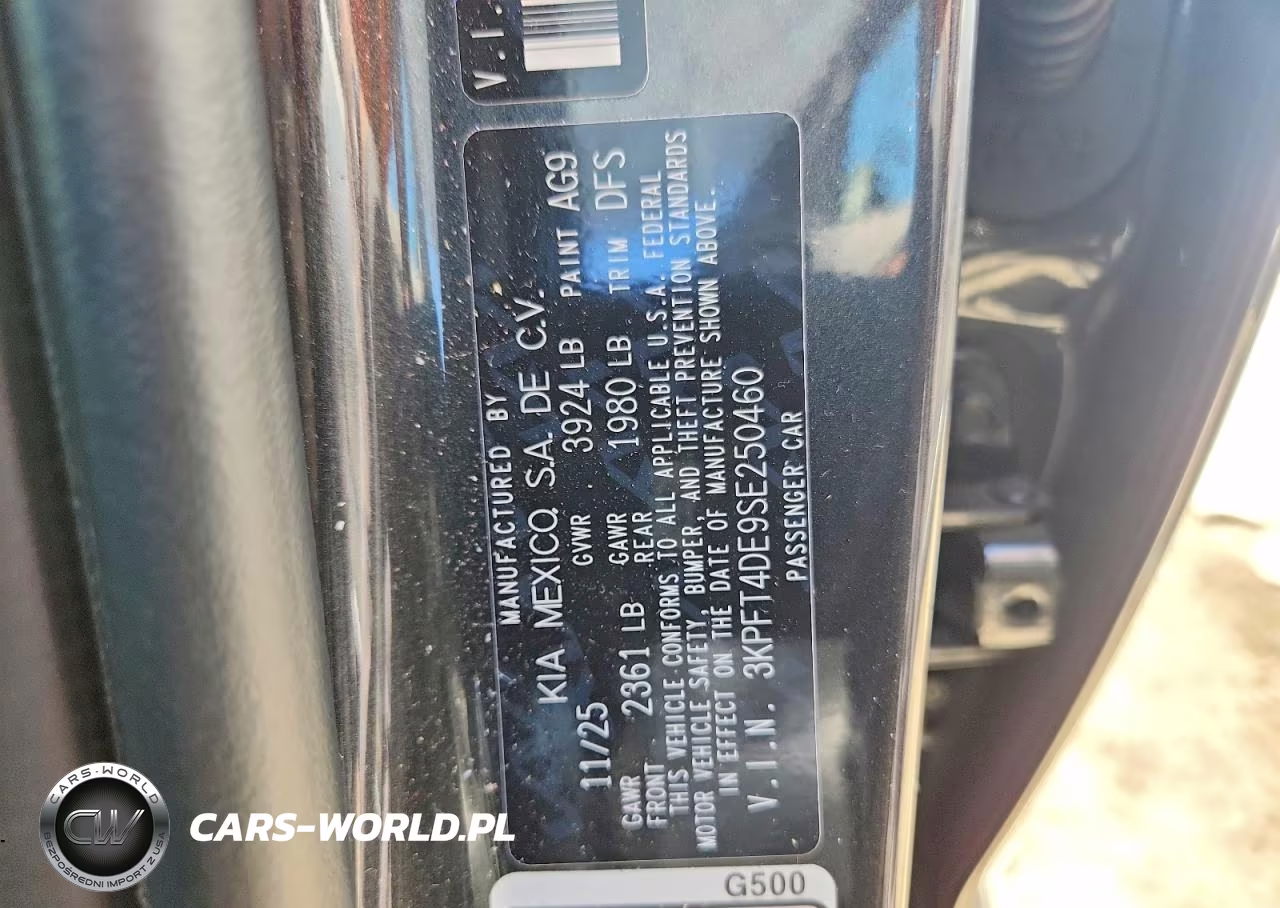 2025 Kia K4 Lxs VIN:3KPFT4DE9SE250460 - 12