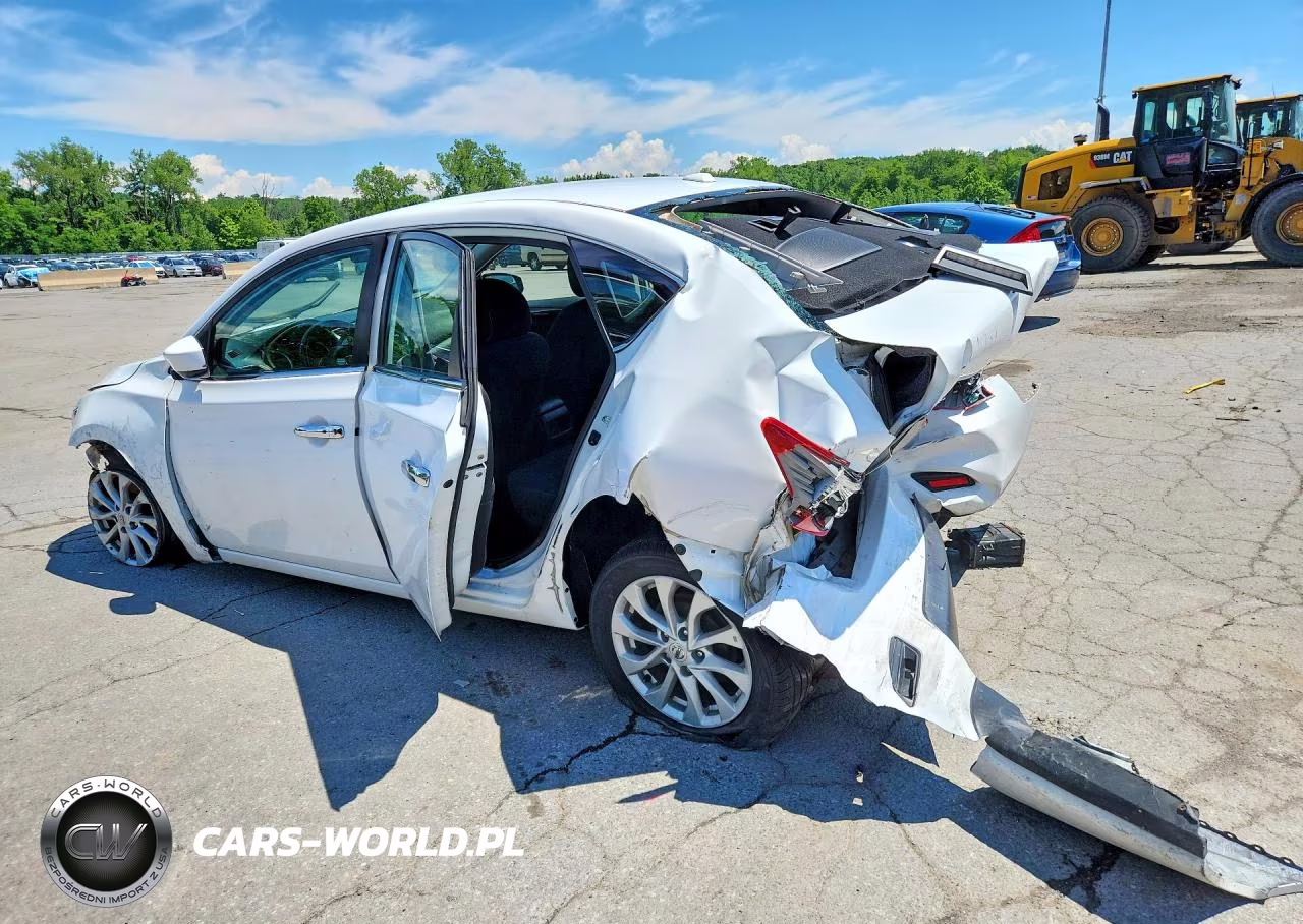 2019 Nissan Sentra Sv VIN:3N1AB7AP3KY379011 - 2