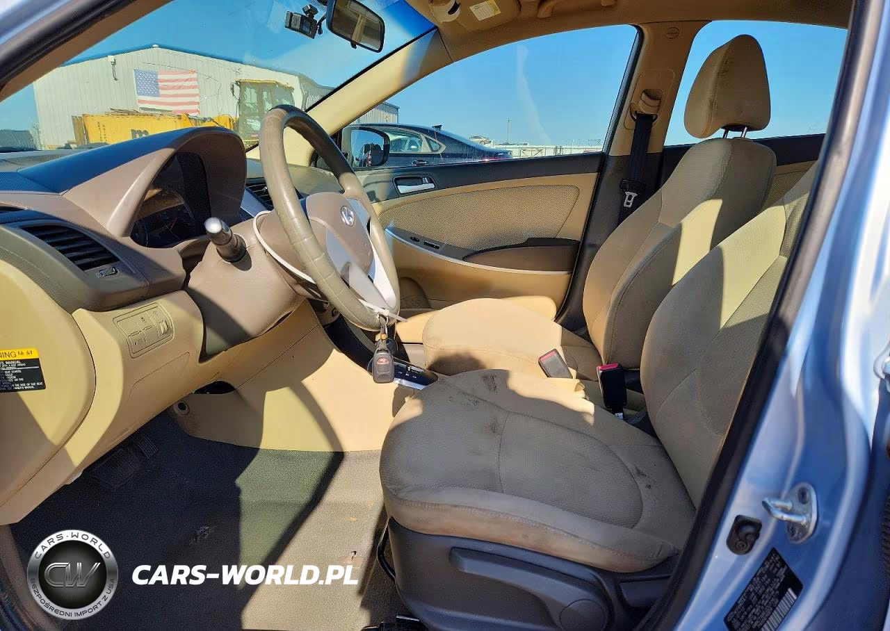 2013 Hyundai Accent Gls VIN:KMHCT4AE2DU336779 - 7