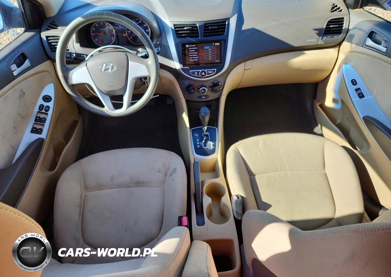 2013 Hyundai Accent Gls VIN:KMHCT4AE2DU336779 - 8