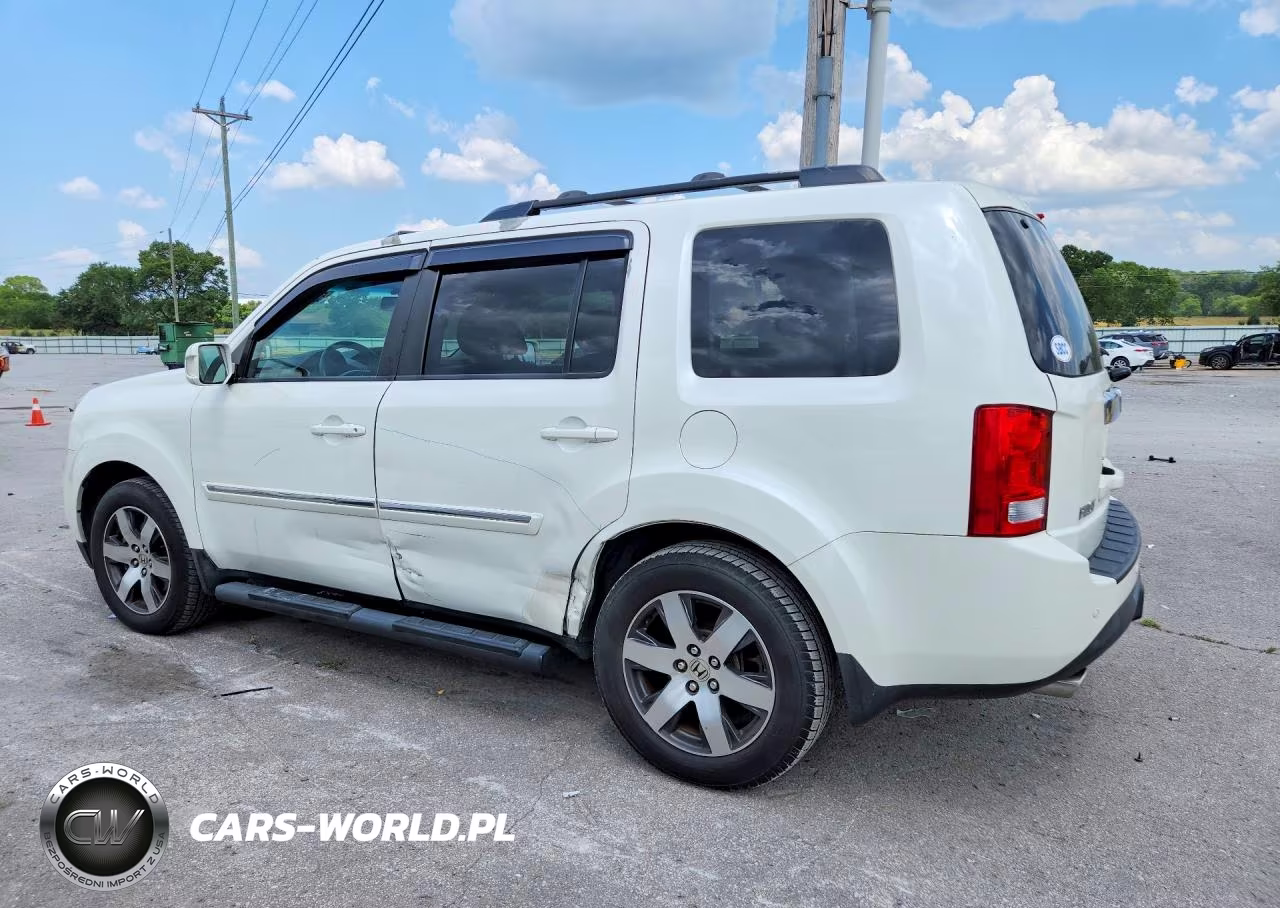 2013 Honda Pilot Touring VIN:5FNYF4H96DB029893 - 2