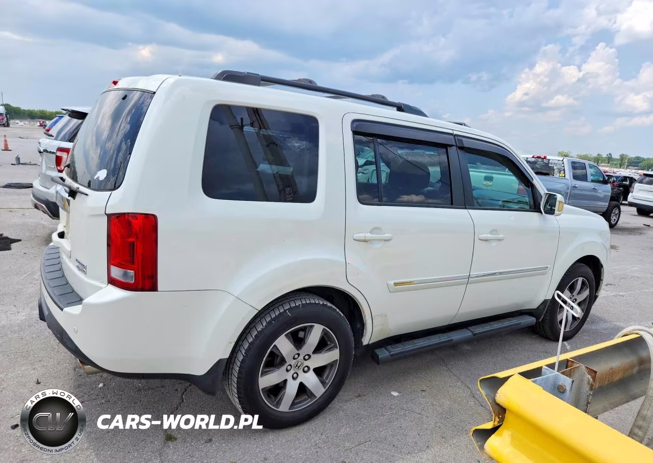 2013 Honda Pilot Touring VIN:5FNYF4H96DB029893 - 3