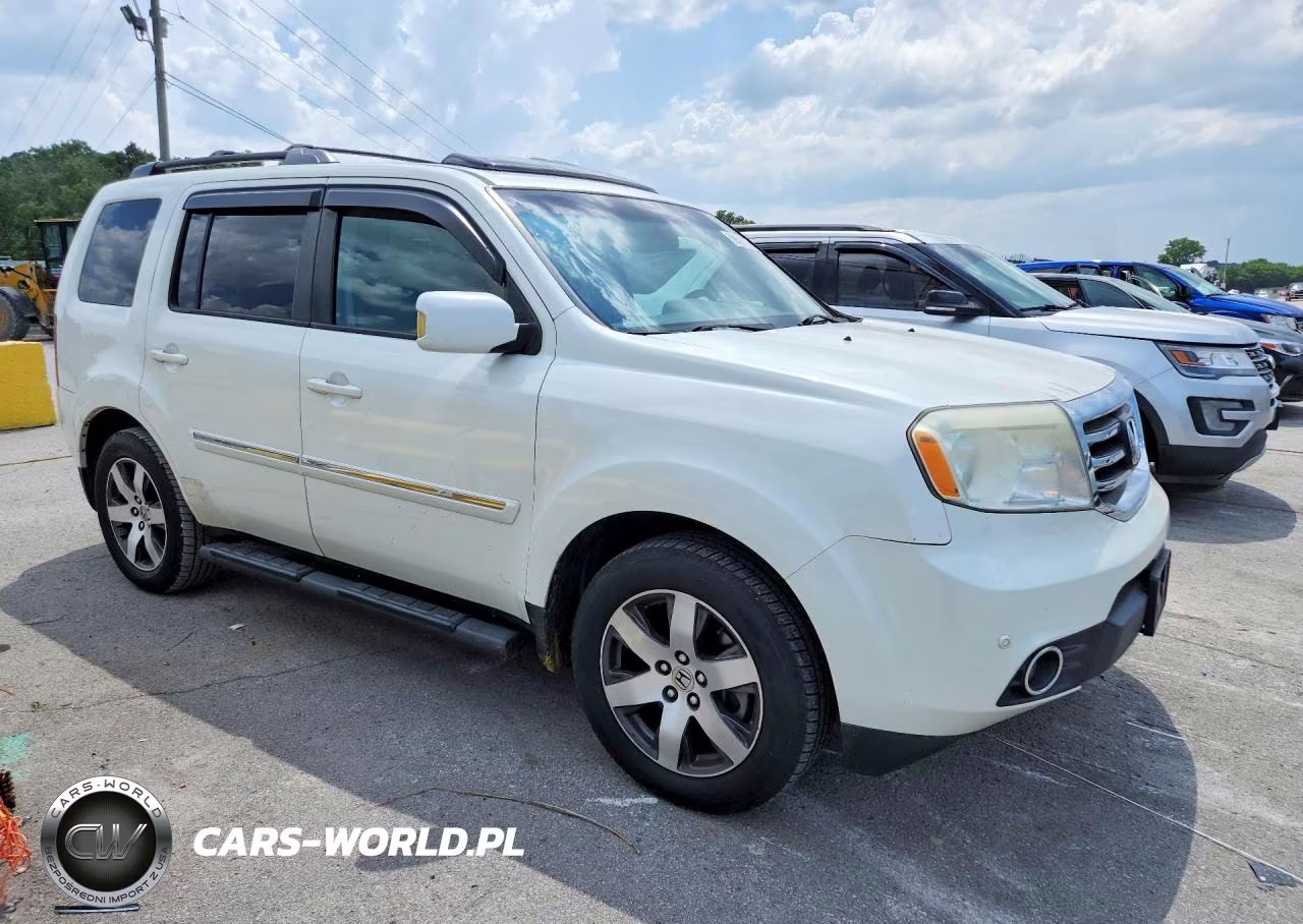 2013 Honda Pilot Touring VIN:5FNYF4H96DB029893 - 4