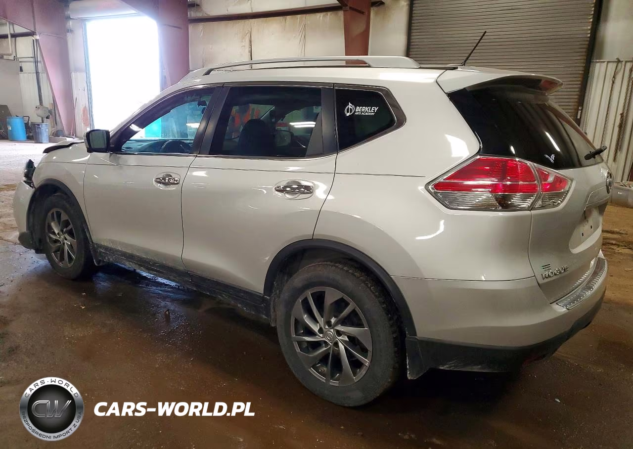 2015 Nissan Rogue Sl VIN:5N1AT2MT9FC909272 - 2