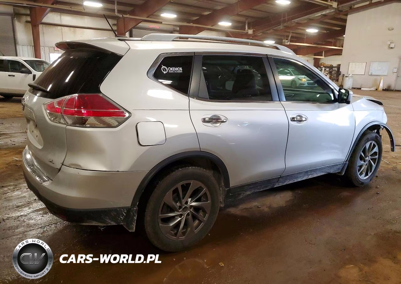 2015 Nissan Rogue Sl VIN:5N1AT2MT9FC909272 - 3
