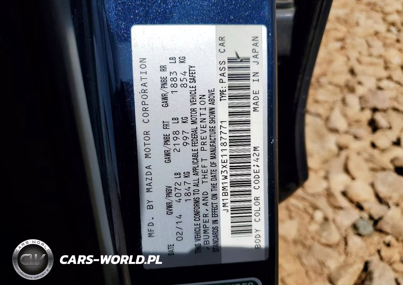 2014 Mazda 3 Grand Touring VIN:JM1BM1W3XE1187771 - 13