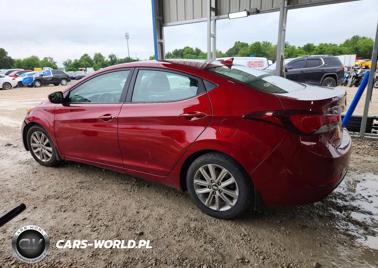 2015 Hyundai Elantra Se VIN:5NPDH4AE4FH568923 - 2