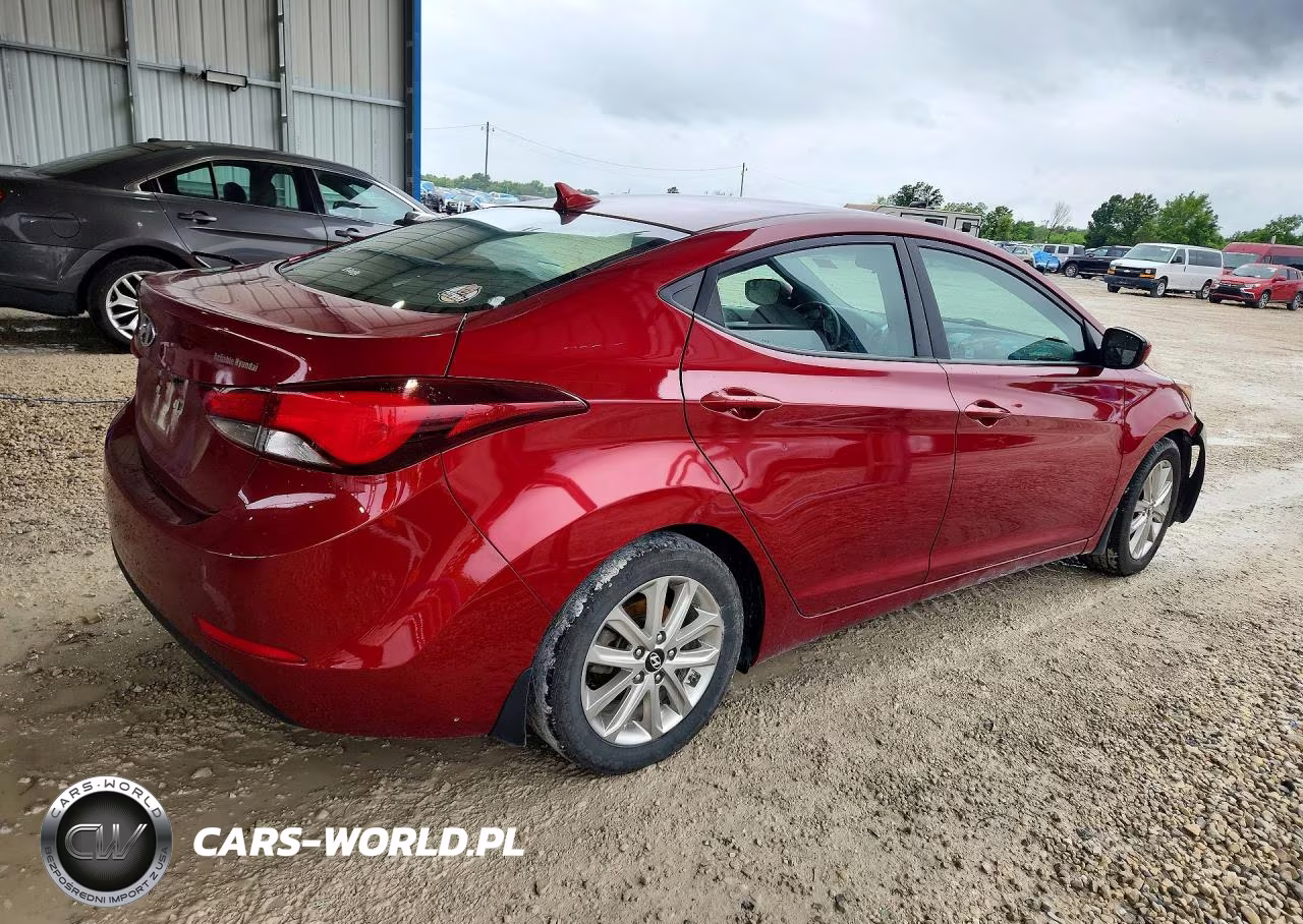 2015 Hyundai Elantra Se VIN:5NPDH4AE4FH568923 - 3