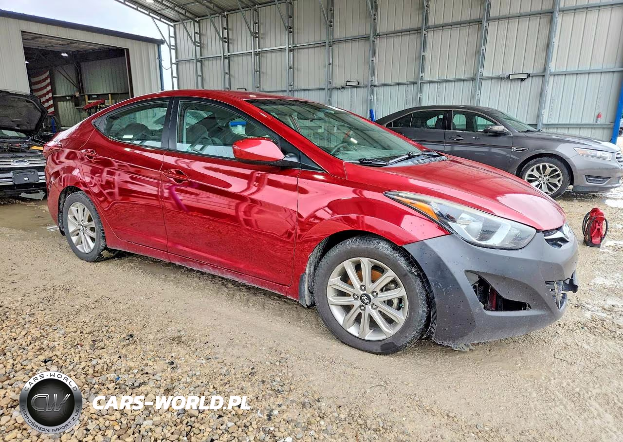2015 Hyundai Elantra Se VIN:5NPDH4AE4FH568923 - 4