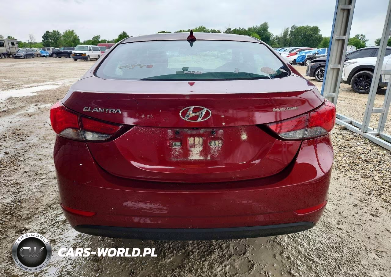 2015 Hyundai Elantra Se VIN:5NPDH4AE4FH568923 - 6