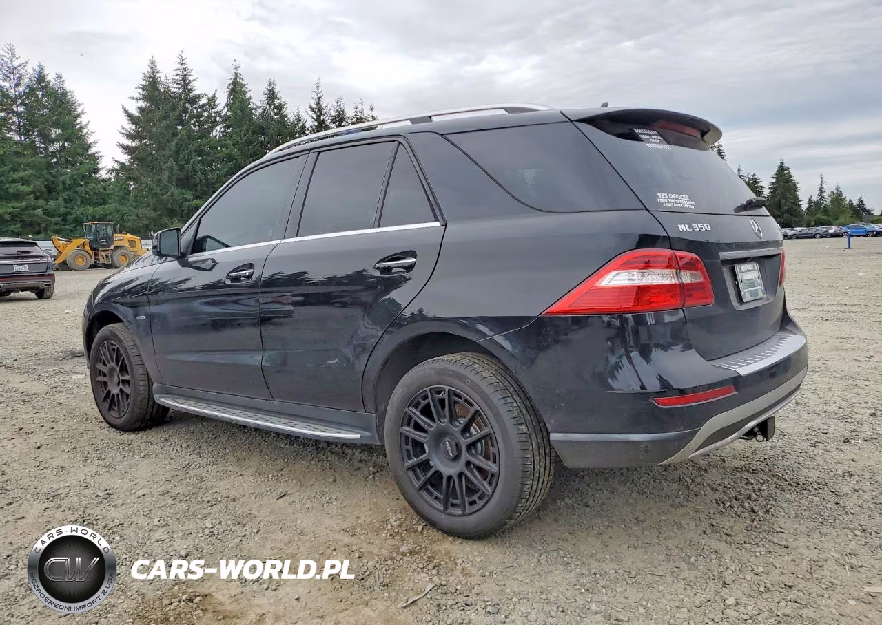 2012 Mercedes-Benz Ml 350 4Matic VIN:4JGDA5HB0CA063076 - 2