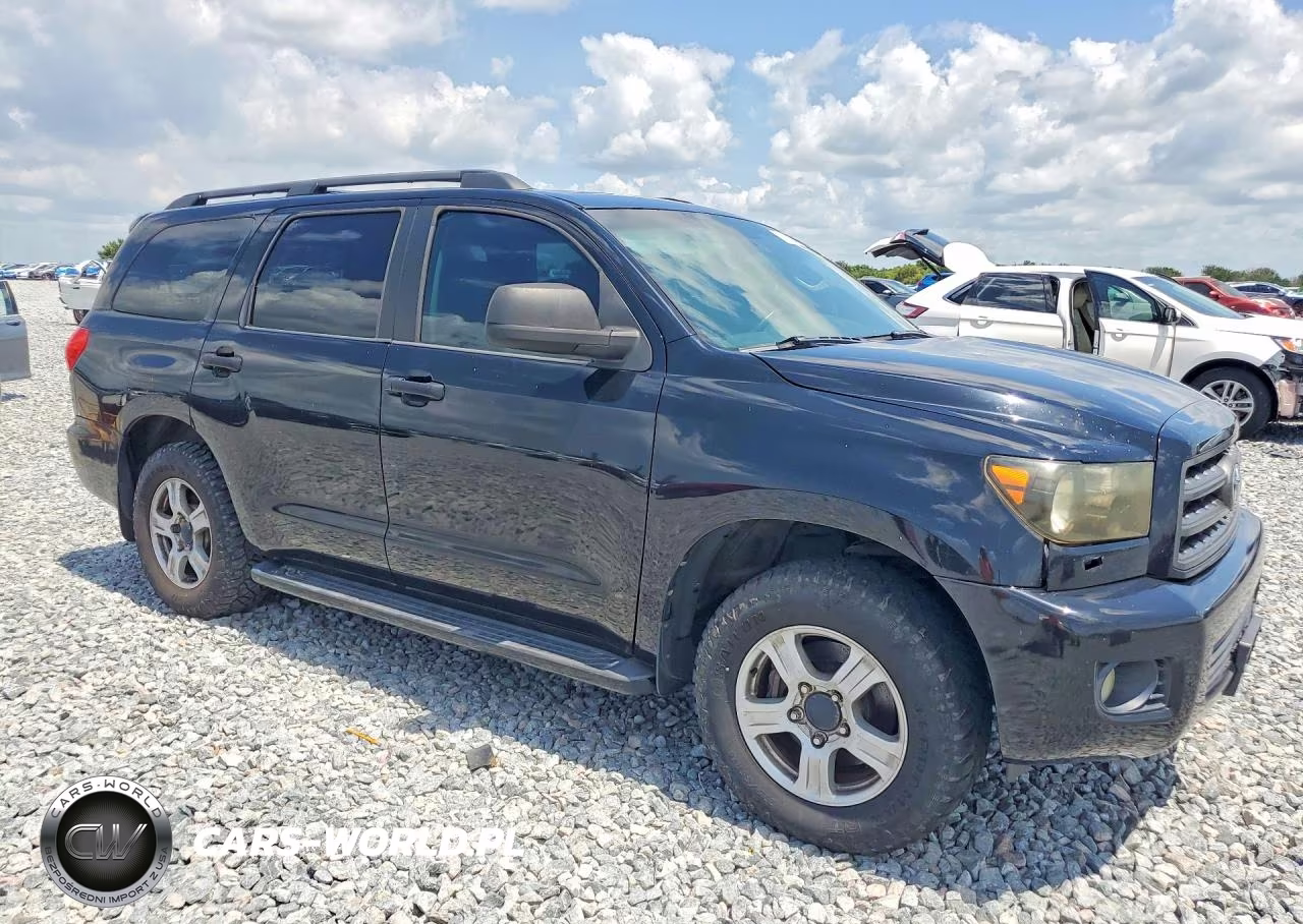 2008 Toyota Sequoia Sr5 VIN:5TDBY64A78S020388 - 4