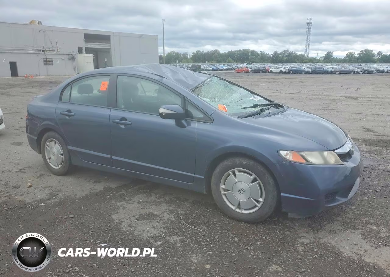 2009 Honda Civic Hybrid VIN:JHMFA36219S001966 - 4