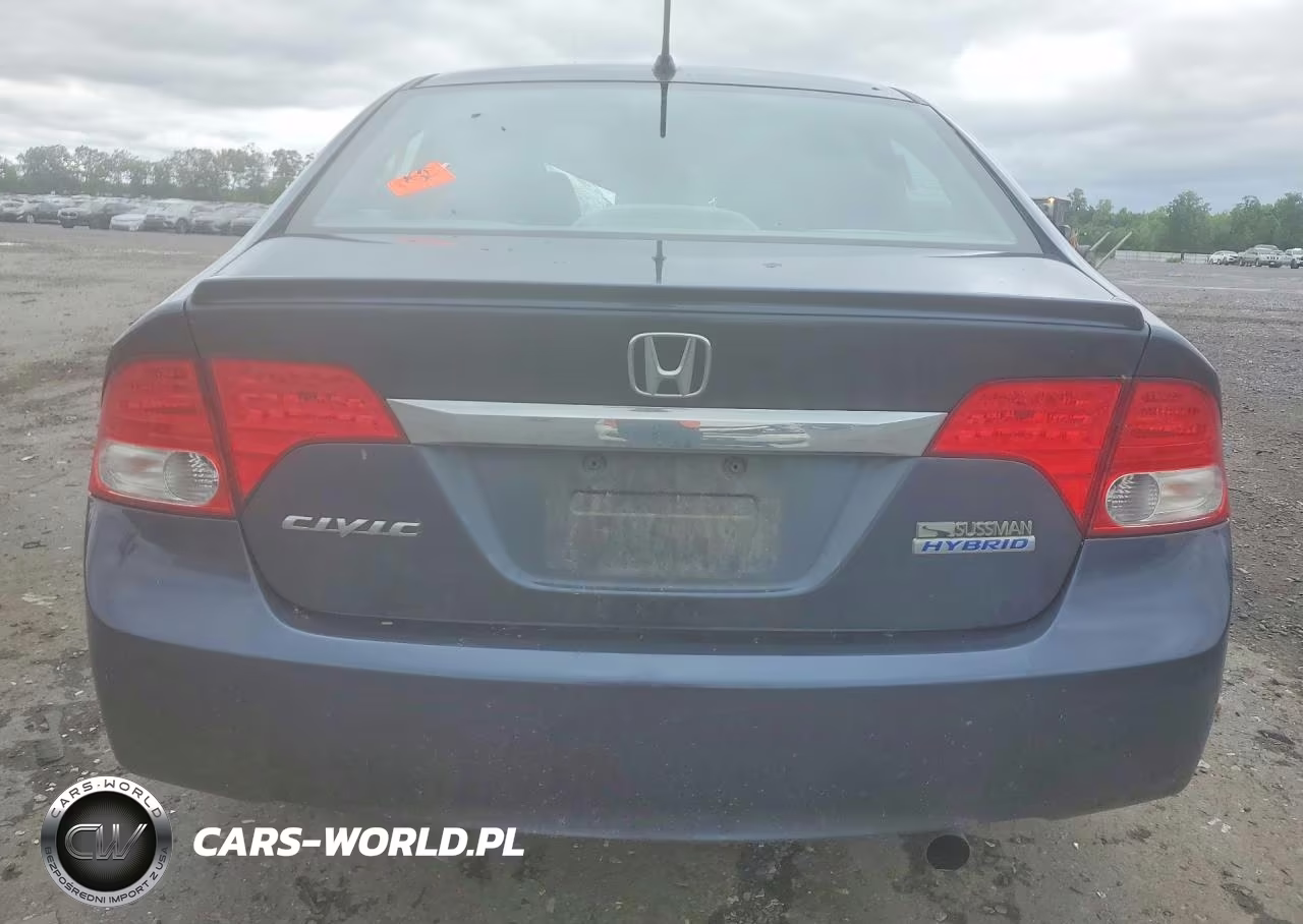 2009 Honda Civic Hybrid VIN:JHMFA36219S001966 - 6