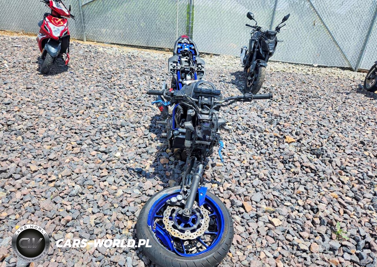 2016 Yamaha Fz07 VIN:JYARM06E7GA008207 - 2