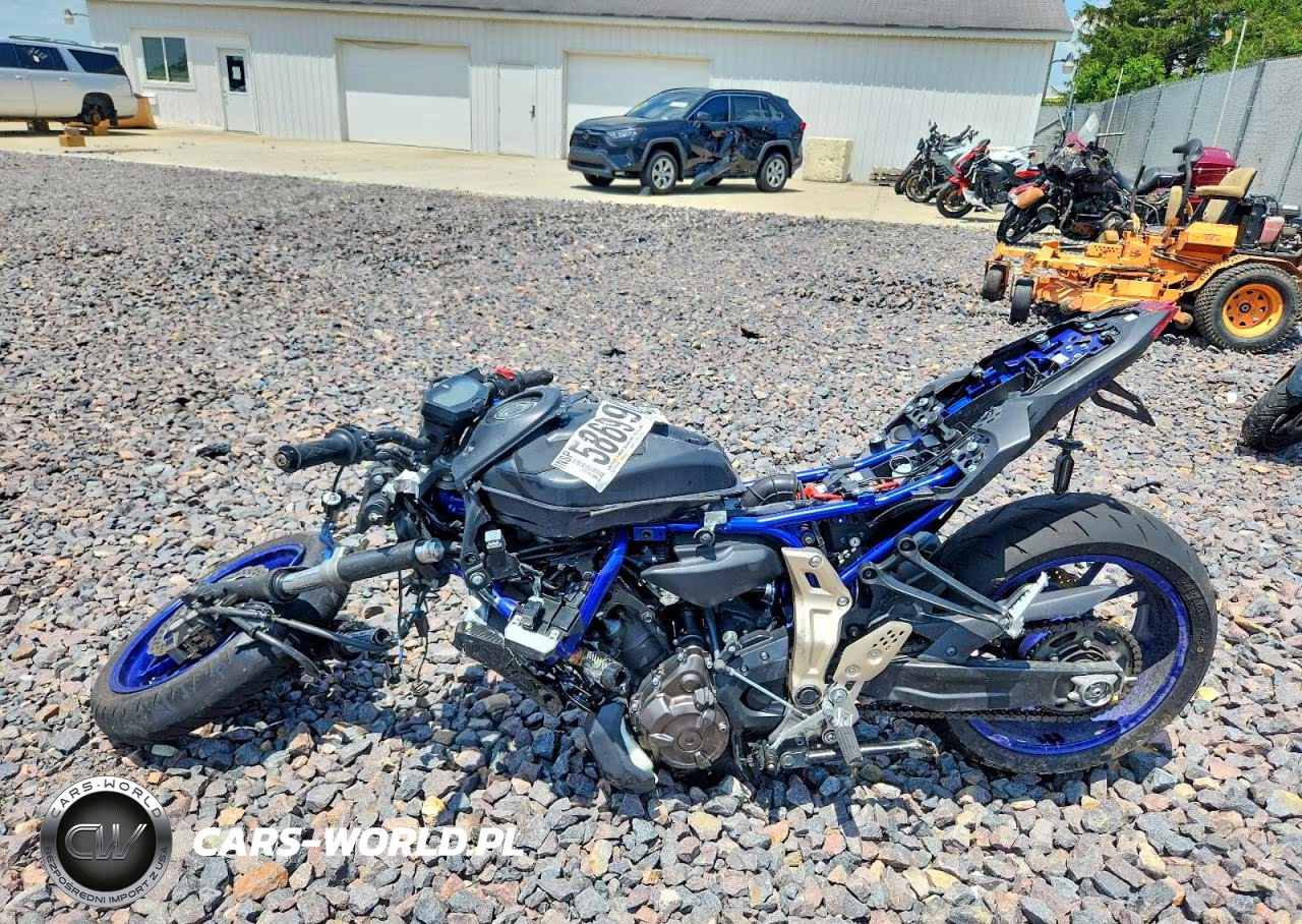 2016 Yamaha Fz07 VIN:JYARM06E7GA008207 - 3