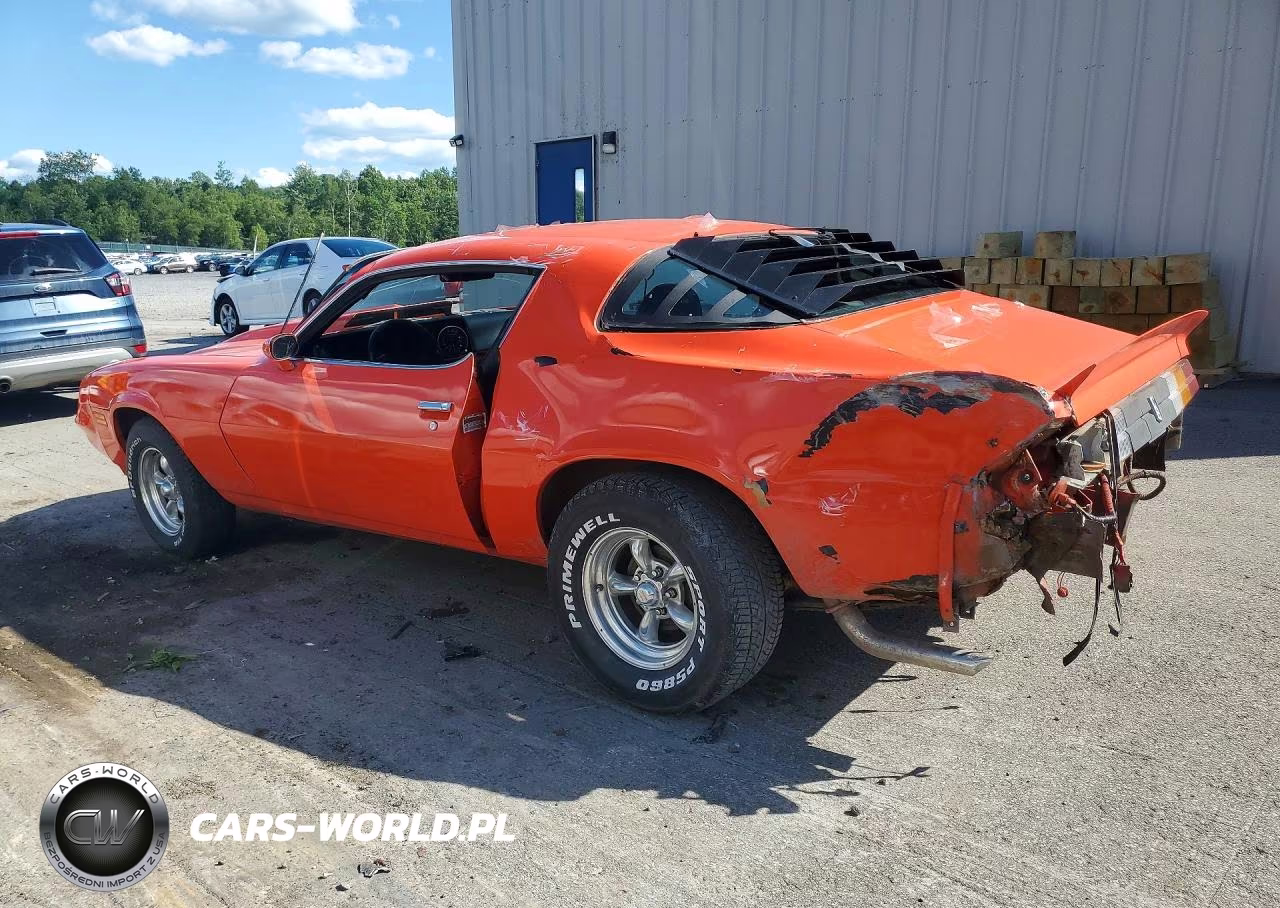 1979 Chevrolet Camaro VIN:1Q87G9N519295 - 2