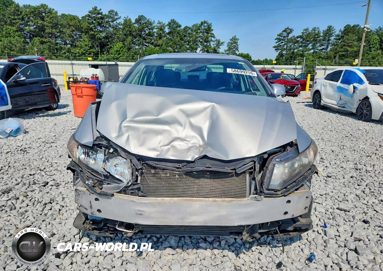 2013 Honda Civic Exl VIN:19XFB2F96DE251334 - 5