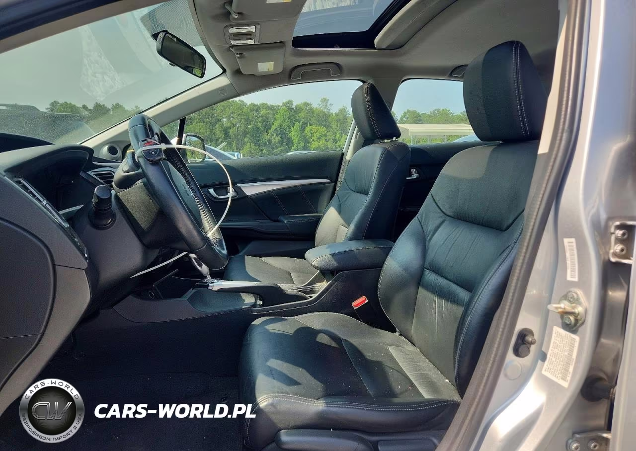 2013 Honda Civic Exl VIN:19XFB2F96DE251334 - 7