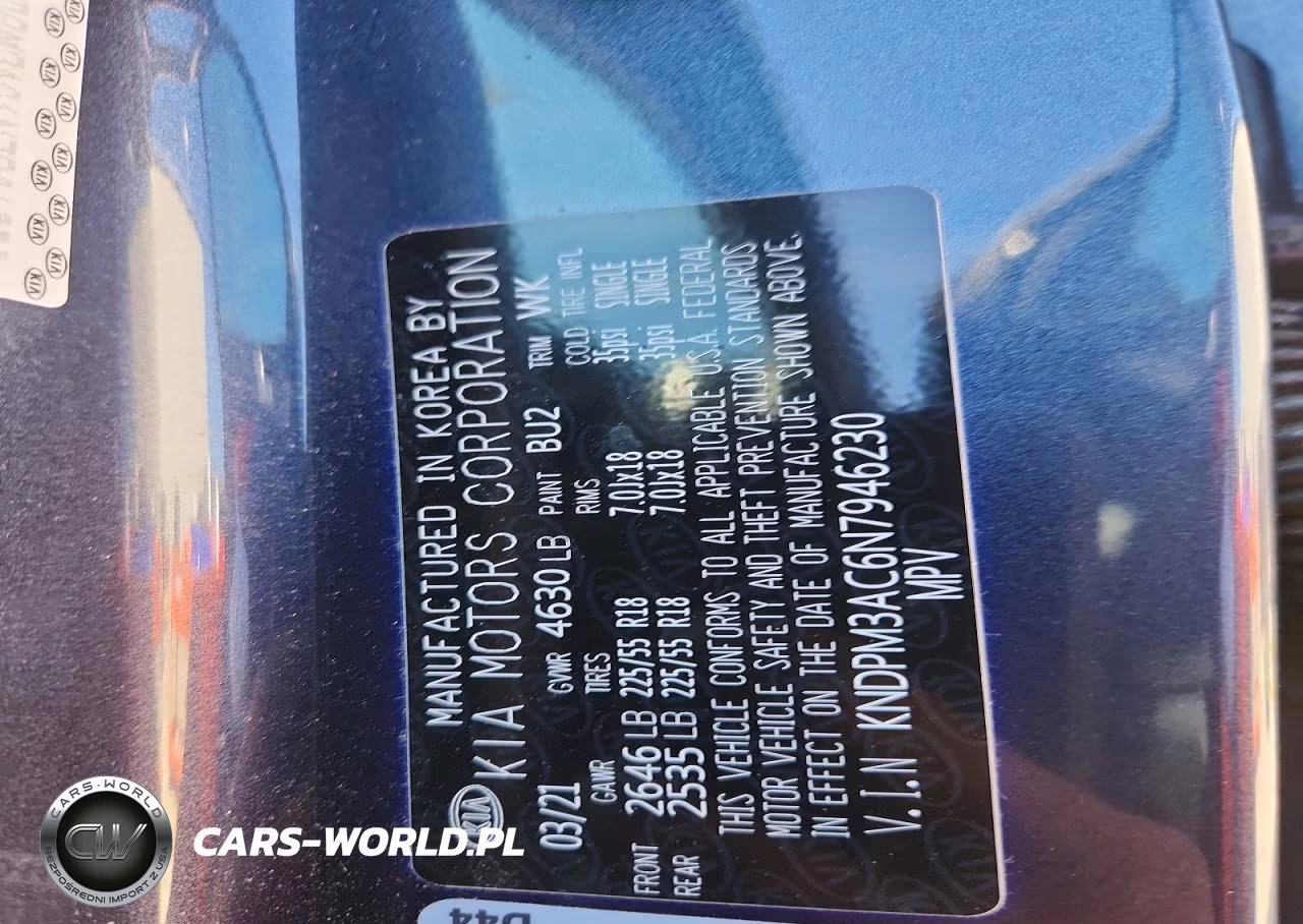 2022 Kia Sportage Lx VIN:KNDPM3AC6N7946230 - 13