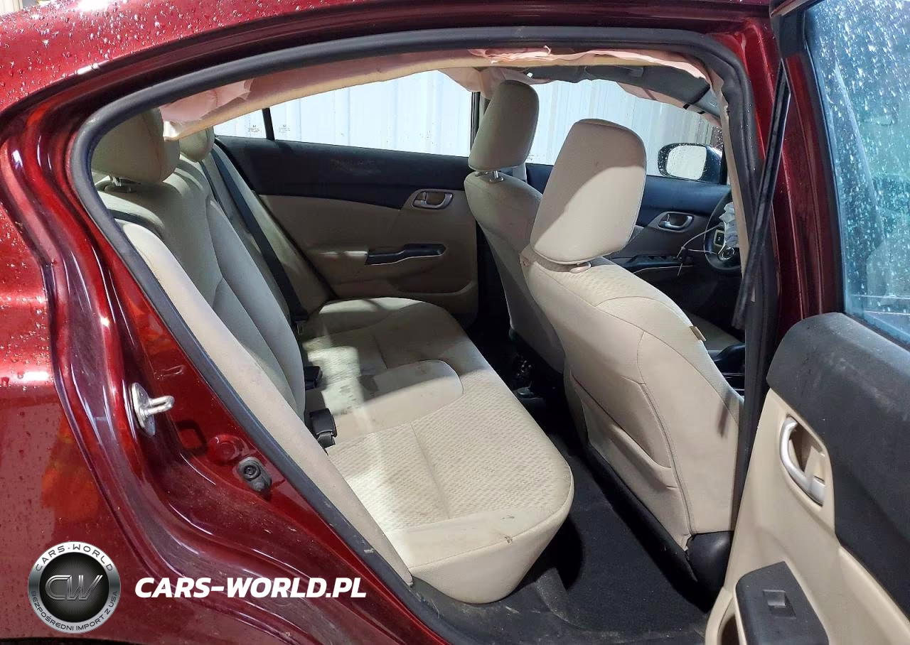 2014 Honda Civic Lx VIN:2HGFB2F51EH500370 - 10