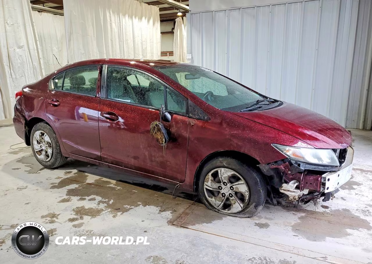 2014 Honda Civic Lx VIN:2HGFB2F51EH500370 - 4