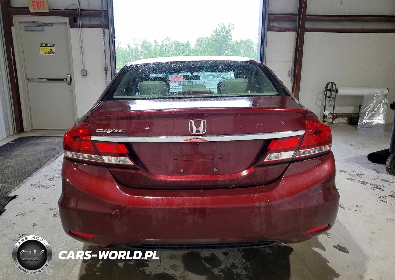 2014 Honda Civic Lx VIN:2HGFB2F51EH500370 - 6