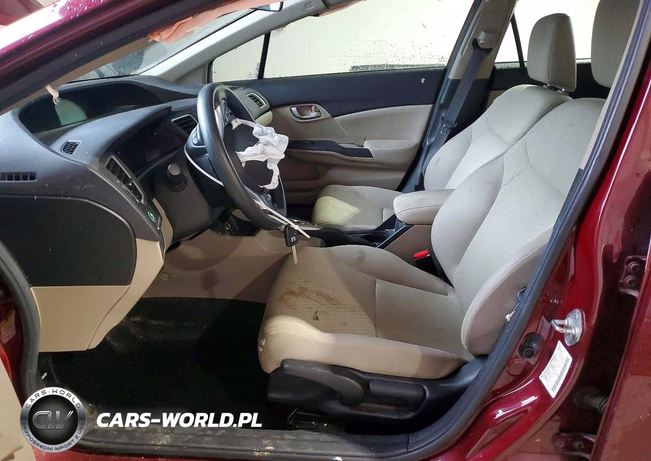 2014 Honda Civic Lx VIN:2HGFB2F51EH500370 - 7
