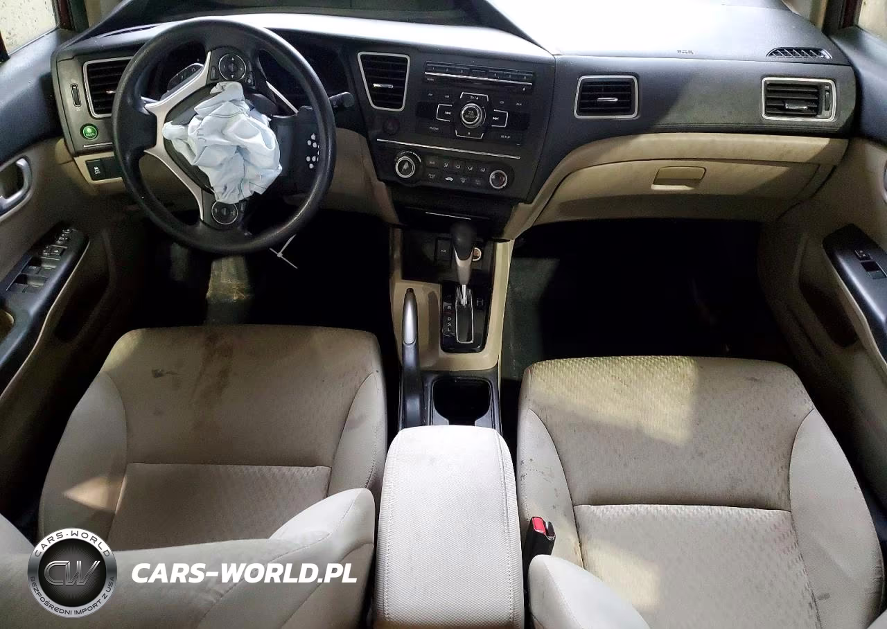 2014 Honda Civic Lx VIN:2HGFB2F51EH500370 - 8