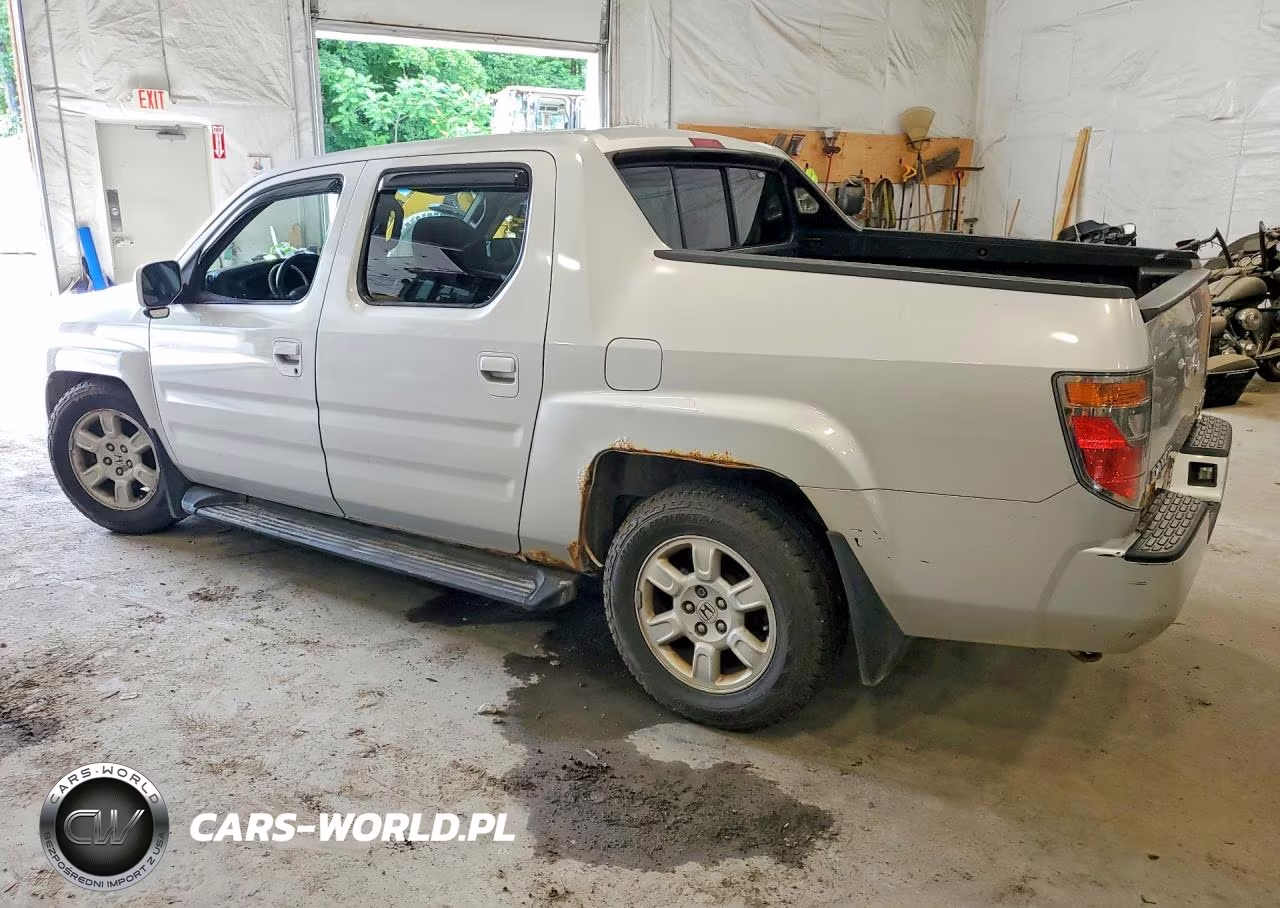 2007 Honda Ridgeline Rtl VIN:2HJYK16587H525797 - 2