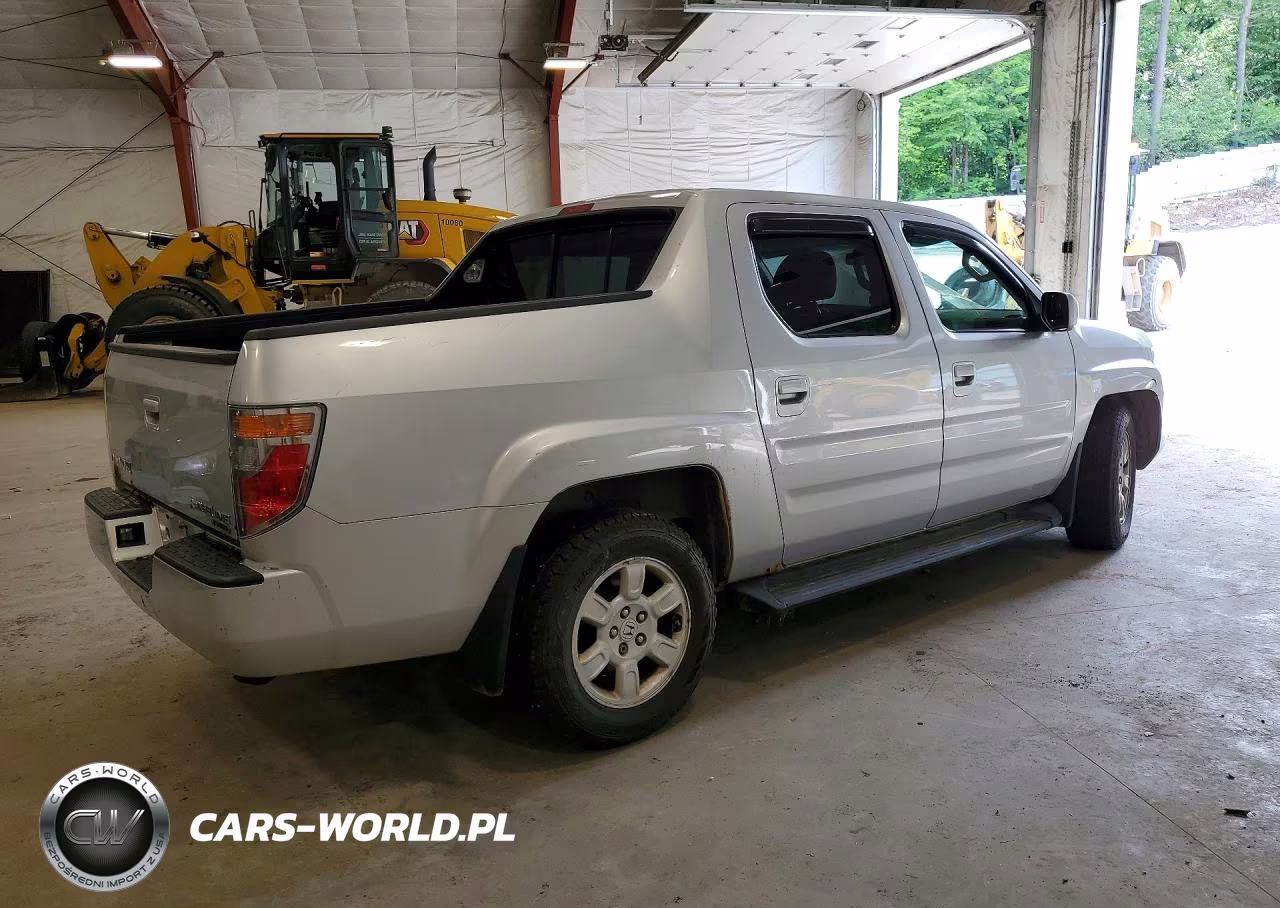 2007 Honda Ridgeline Rtl VIN:2HJYK16587H525797 - 3