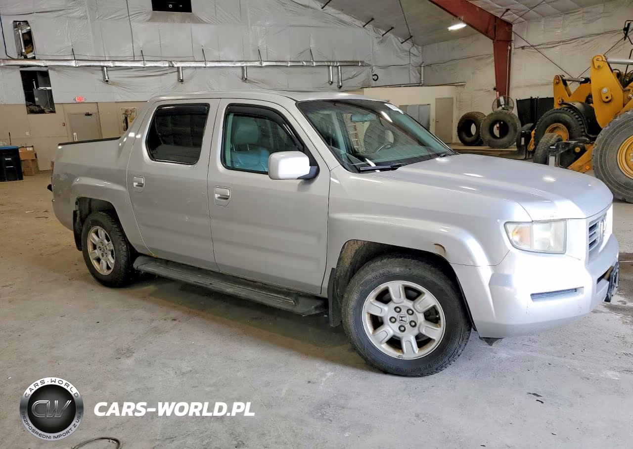 2007 Honda Ridgeline Rtl VIN:2HJYK16587H525797 - 4