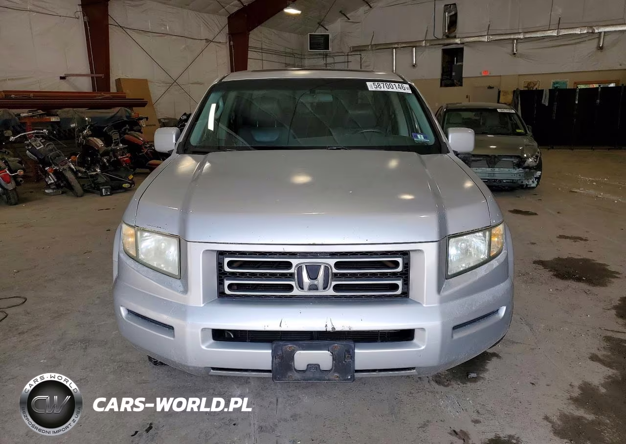 2007 Honda Ridgeline Rtl VIN:2HJYK16587H525797 - 5