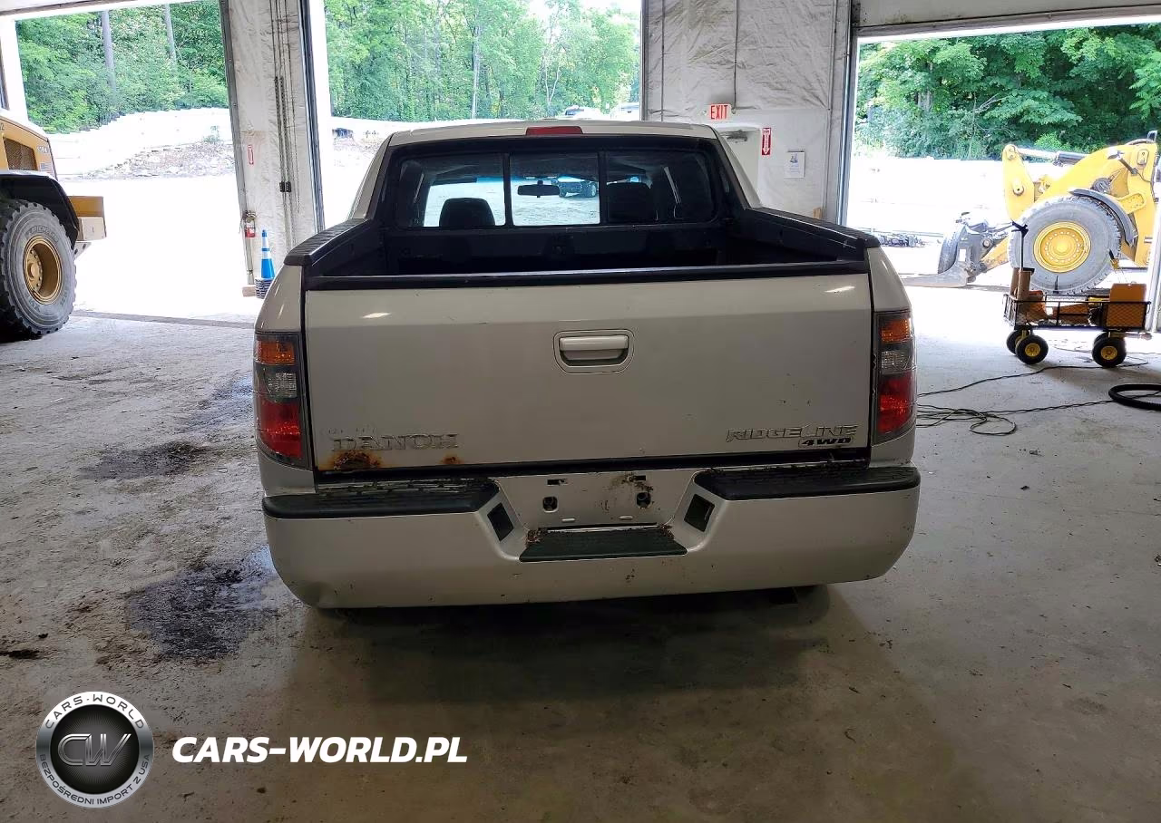 2007 Honda Ridgeline Rtl VIN:2HJYK16587H525797 - 6