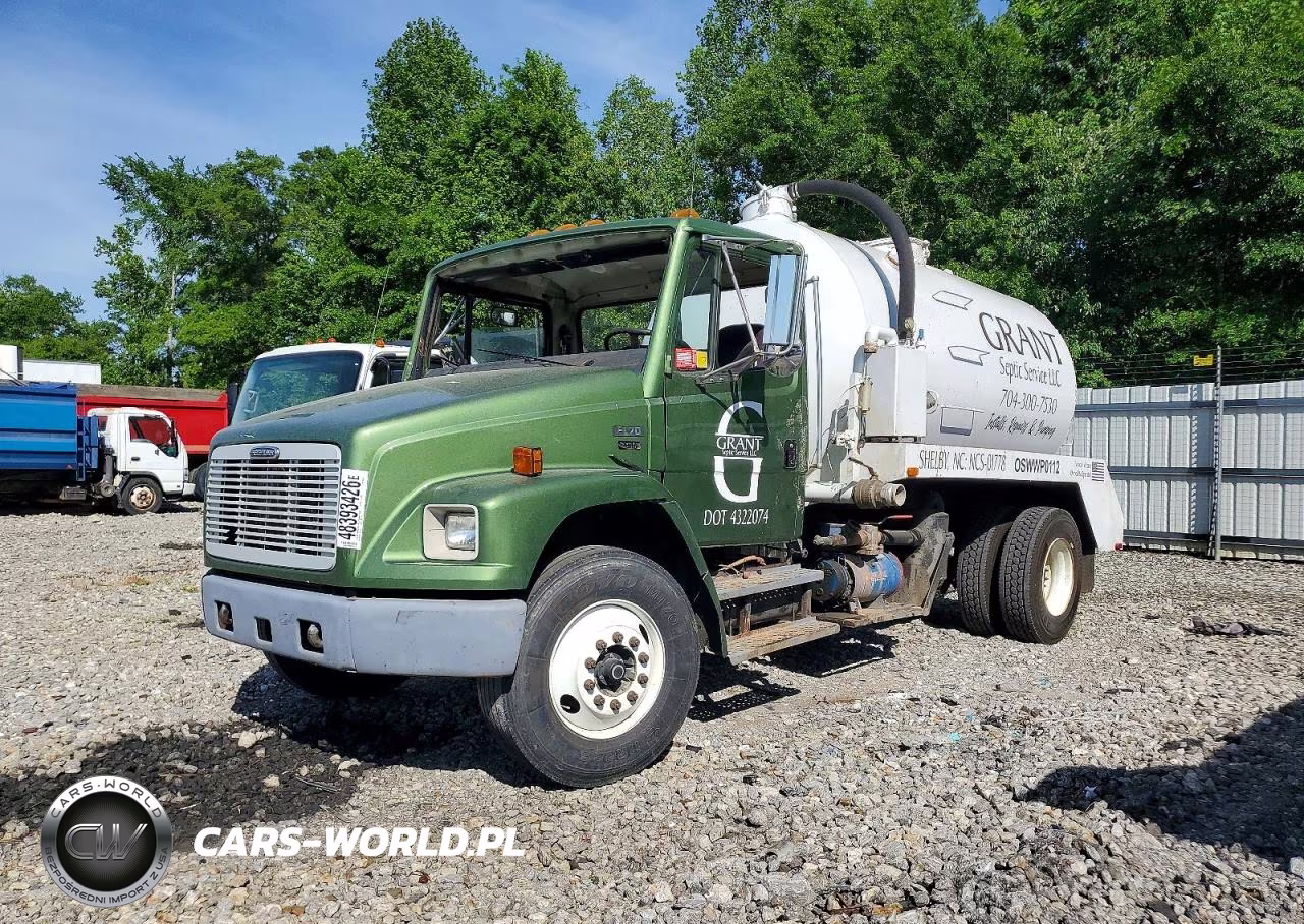 2000 Freightliner Fl70 Septic Truck VIN:1FV6H6BA8YHG03651 - 2