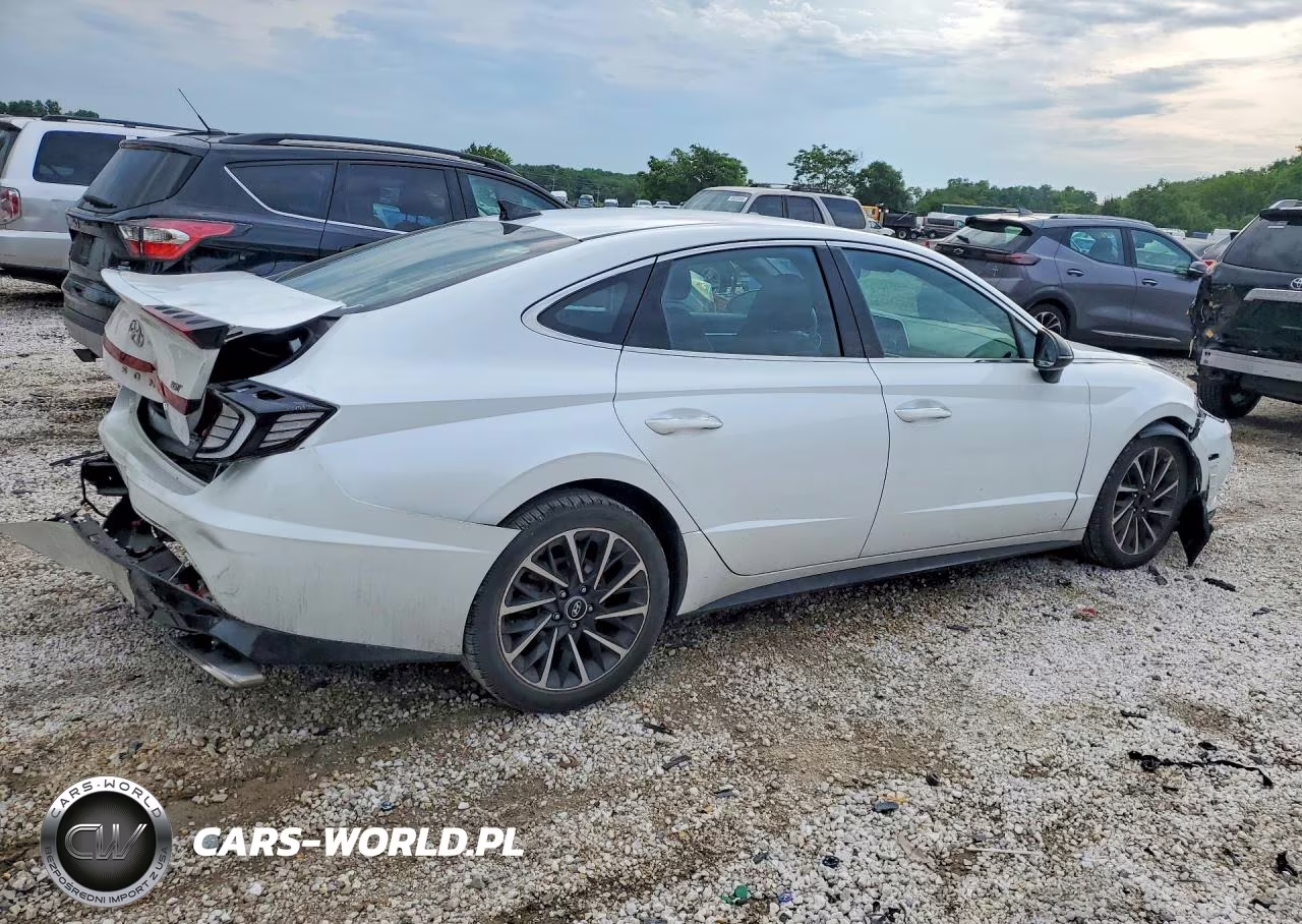 2020 Hyundai Sonata Sel Plus VIN:5NPEJ4J25LH027423 - 3