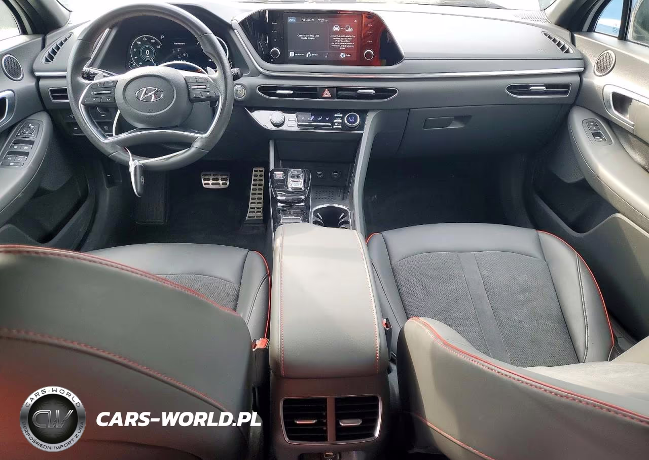 2020 Hyundai Sonata Sel Plus VIN:5NPEJ4J25LH027423 - 8