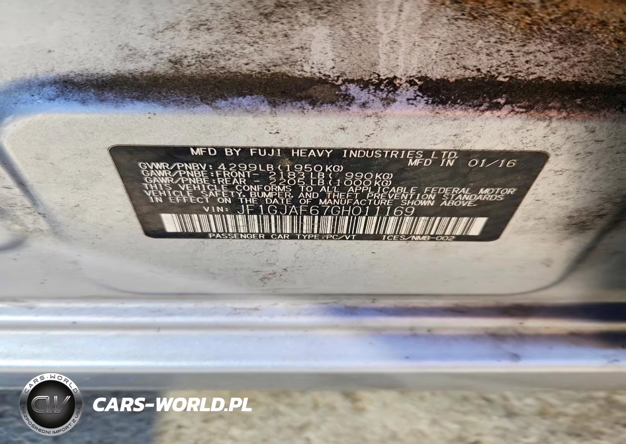 2016 Subaru Impreza Premium Plus VIN:JF1GJAF67GH011169 - 12