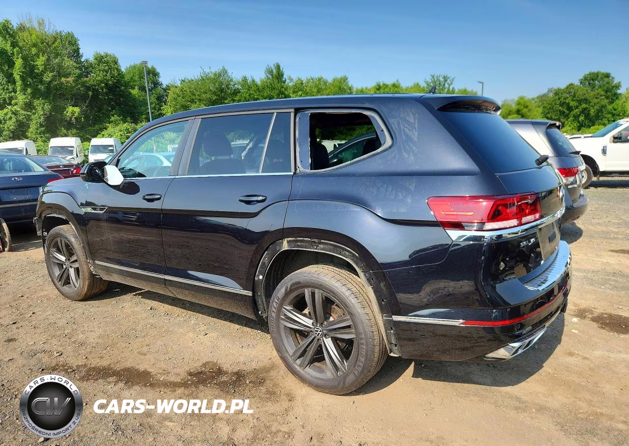 2022 Volkswagen Atlas Sel R-Line VIN:1V2AR2CA3NC549190 - 2